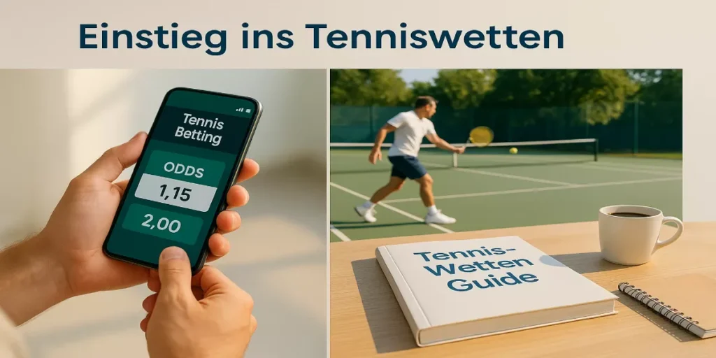 Tennis Wetten Guide für Anfänger mit Smartphone, Wett-App und freundlichem Einstieg